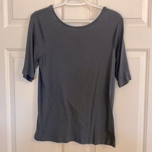 Gap Soft and Comfy Low cut back Blouse Size L. Gently Loved. Smoke Free Home.